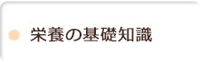 栄養の基礎知識