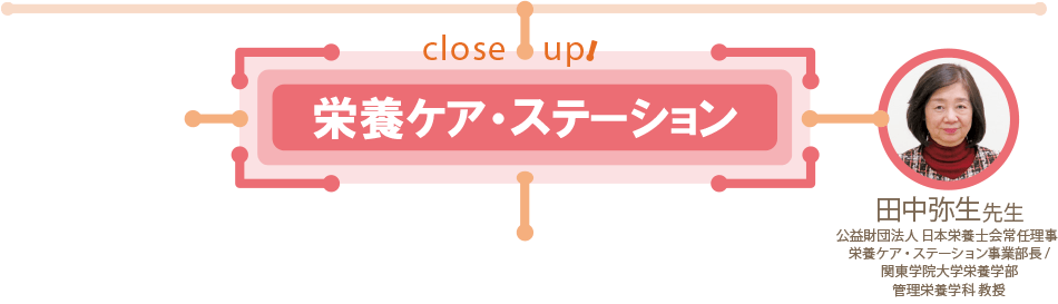 クローズアップ　栄養ケアステーション(13)