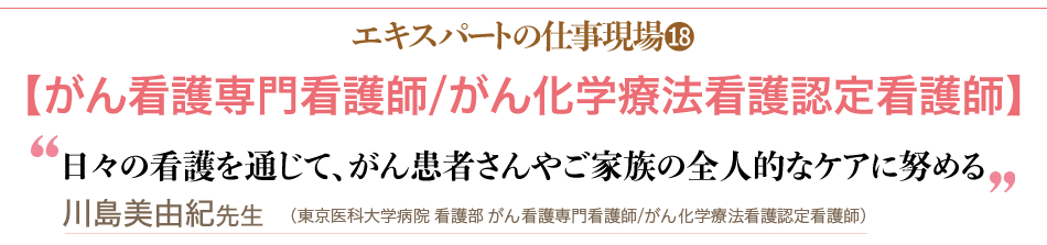 エキスパートの仕事現場(18)