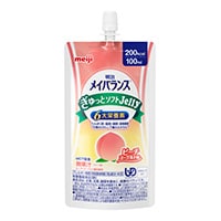 明治メイバランスぎゅっとソフトJelly ピーチヨーグルト味