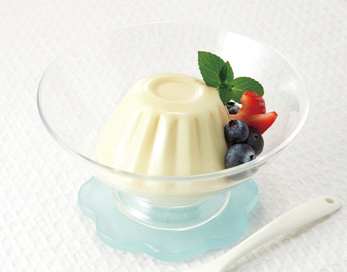 ミルクムース｜食を楽しむレシピ｜医療・介護関係者の方へ向けた専門情報サイト meiji Nutrition Info｜株式会社 明治 - Meiji  Co., Ltd.
