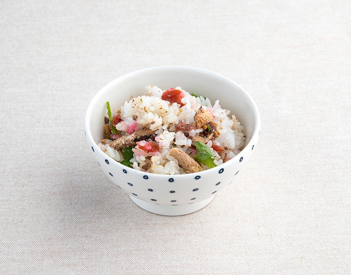 混ぜご飯梅風味