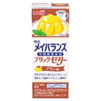 明治メイバランス ブリックゼリー（プリン味）