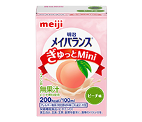 明治メイバランスぎゅっとMini（ピーチ味）