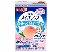 明治メイバランスぎゅっとMiniプラス（白桃ヨーグルト味）