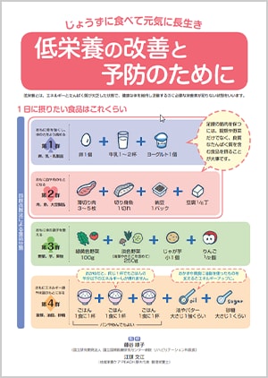 低栄養の改善と予防のために