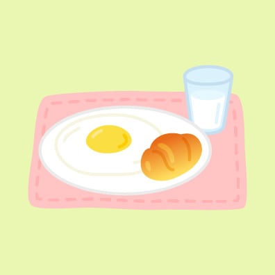 まずは朝食を摂りましょう 食の栄養バランスチェック 明治の食育 株式会社 明治 Meiji Co Ltd