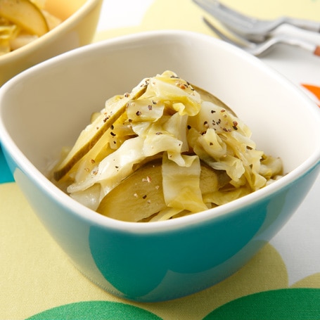 即席 野菜のザワークラウト風 子どもたちが大好き 人気の給食レシピ 明治の食育 株式会社 明治 Meiji Co Ltd