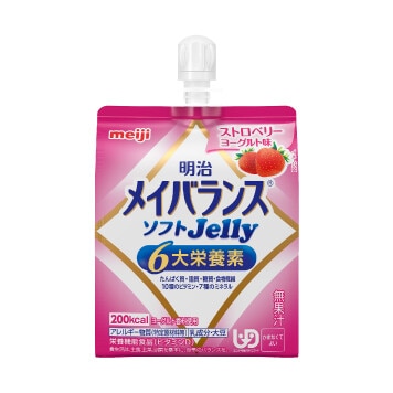 明治メイバランス ソフトJelly ストロベリーヨーグルト味