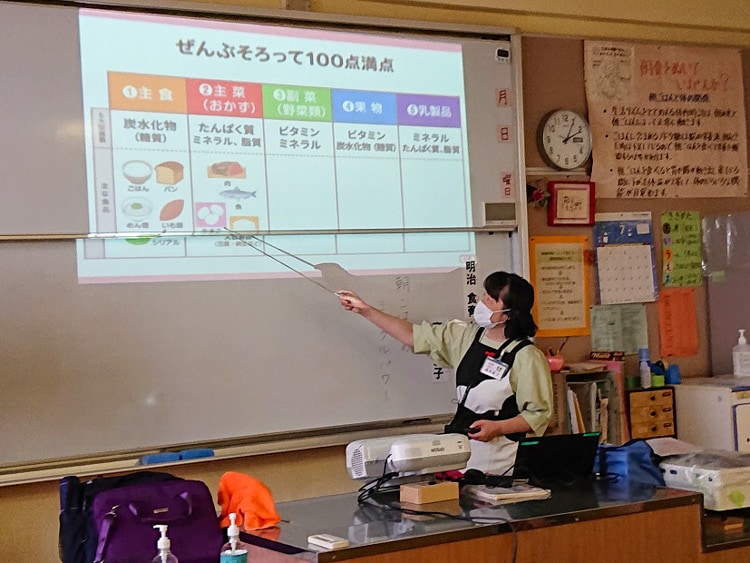 東大阪市立弥刀小学校 出前授業 写真1