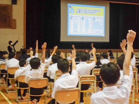 江東区立第四砂町中学校 出前授業 写真3