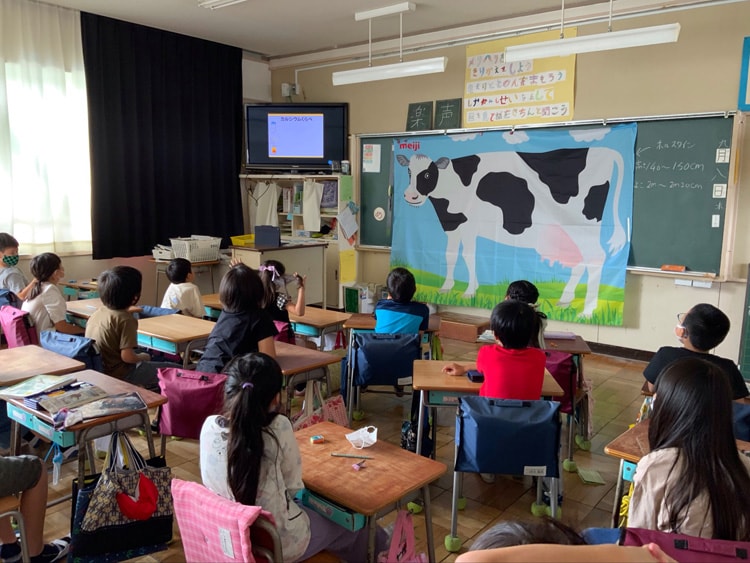 福生市立福生第五小学校 出前授業 写真1