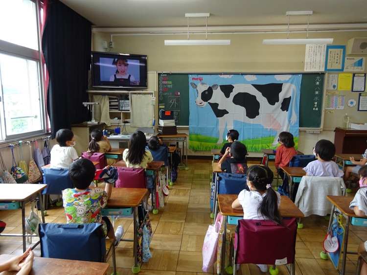 福生市立福生第五小学校 出前授業 写真3