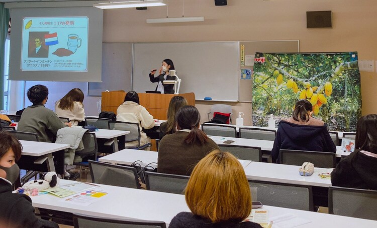 大阪成蹊短期大学 食育セミナー 写真1