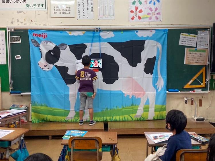 読谷村立古堅南小学校 出前授業 写真3