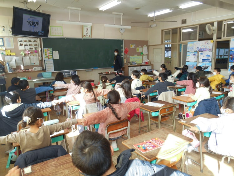 日進市立東小学校 出前授業 写真4