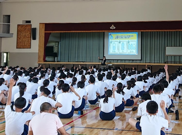 川崎市立橘中学校 出前授業 写真2