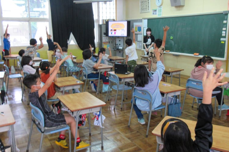 帯広市立広陽小学校 出前授業 写真1