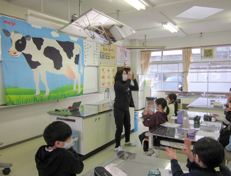 北九州市立門司海青小学校 出前授業 写真3