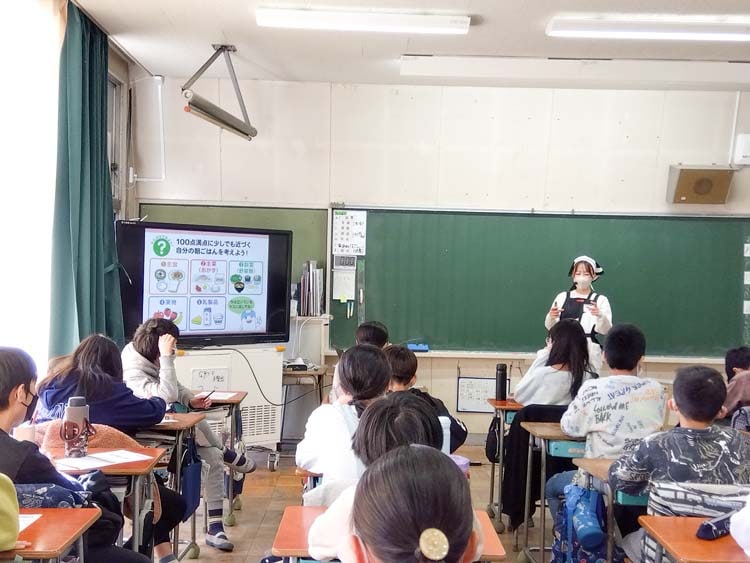 府中市立府中第九小学校 出前授業 写真2