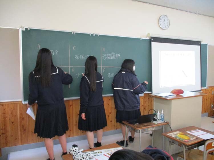 愛知県立岡崎商業高等学校 食育セミナー 写真2