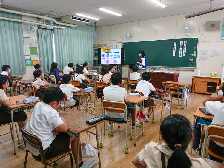 大阪市立中津小学校 出前授業 写真2