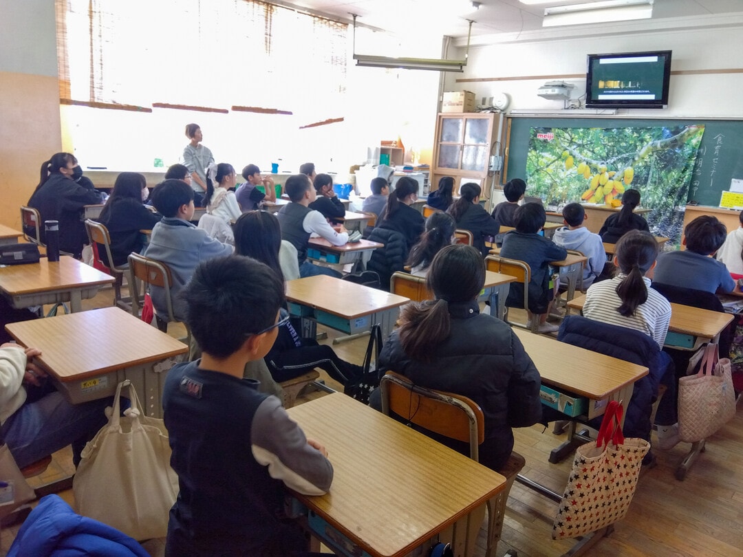 高石市立清高小学校 出前授業 写真1