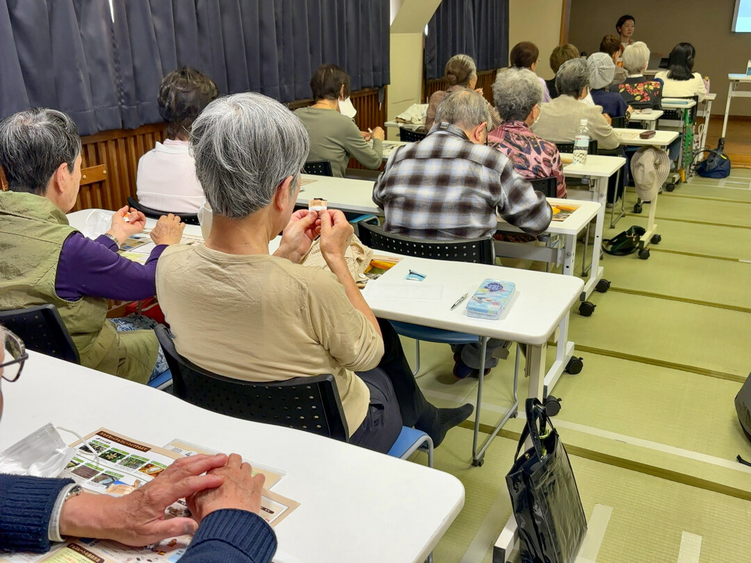 三筋老人福祉館 食育セミナー 写真2