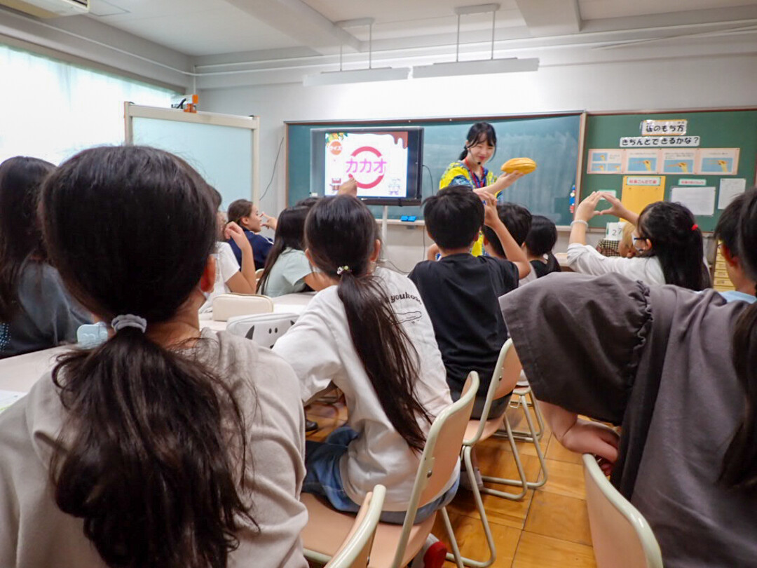 八尾市立美園小学校 出前授業 写真2