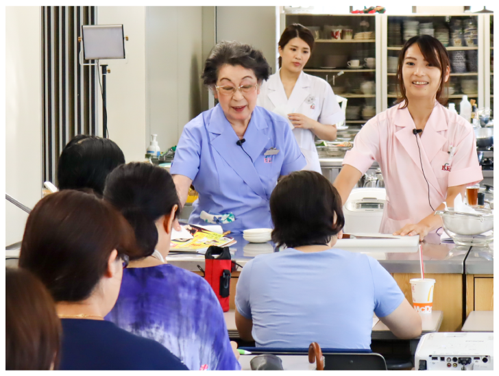 料理の実演・説明 イメージ