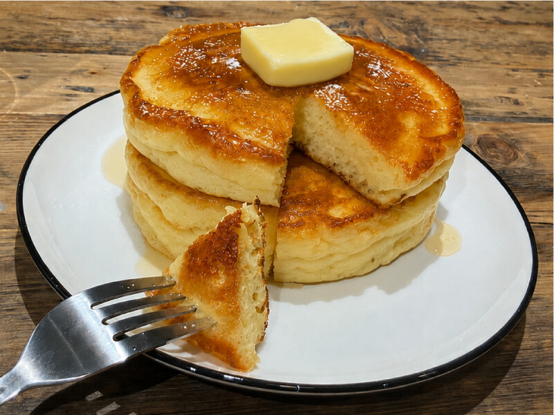 つくり方で変わる!?ふわふわホットケーキを作ろう！