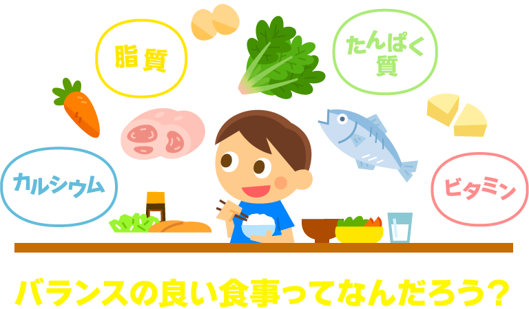 バランスの良い食事ってなんだろう？