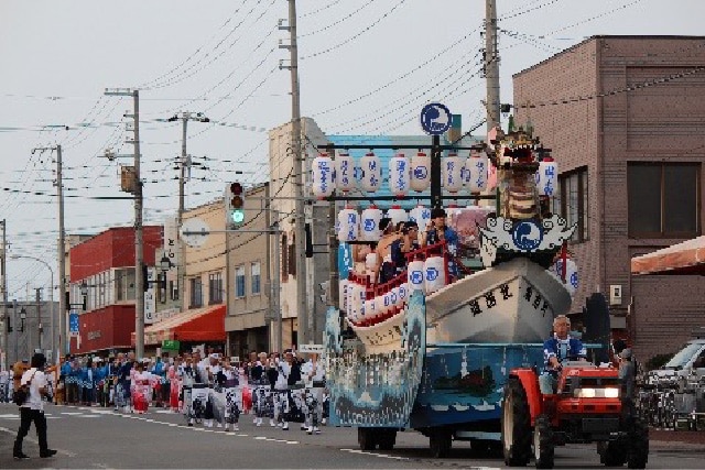 北海ソーラン祭り・花火大会 写真1