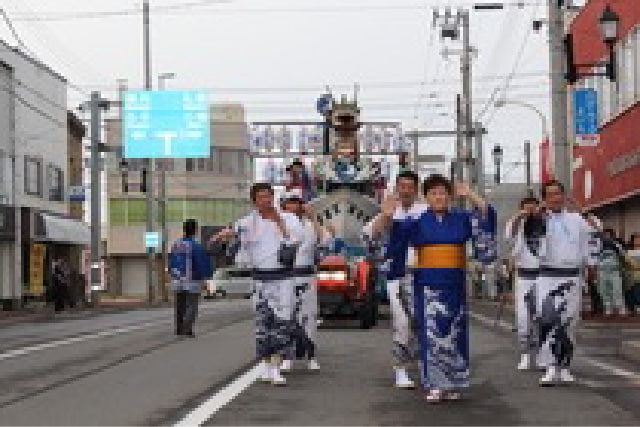 北海ソーラン祭り・花火大会 写真2