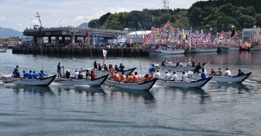 南かやべひろめ舟祭り 写真1