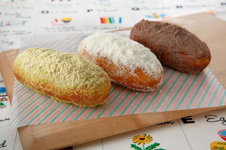 昔なつかし3色揚げパン 子どもたちが大好き 人気の給食レシピ 明治の食育 株式会社 明治 Meiji Co Ltd