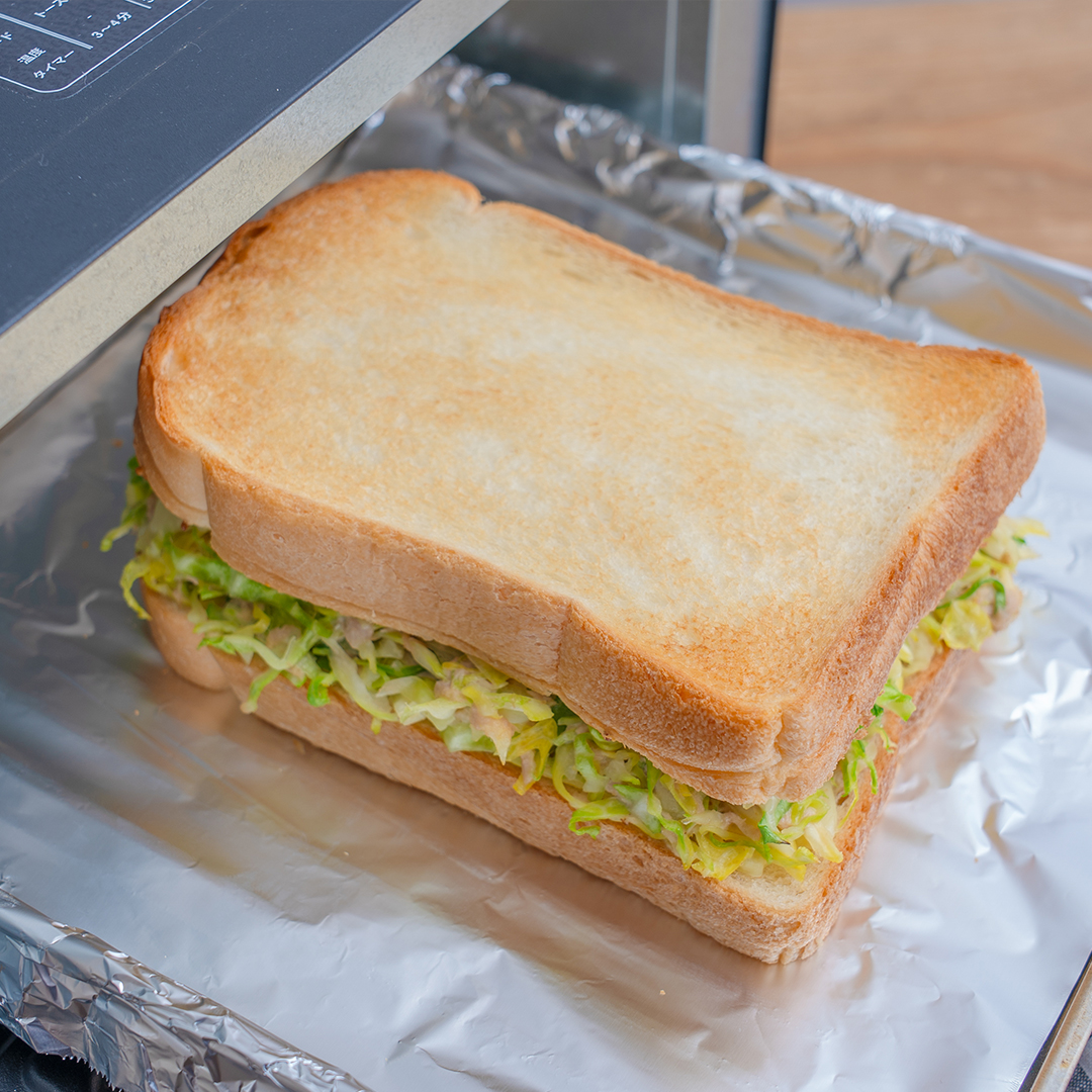 たっぷりキャベツのツナメルト 作り方4 画像274