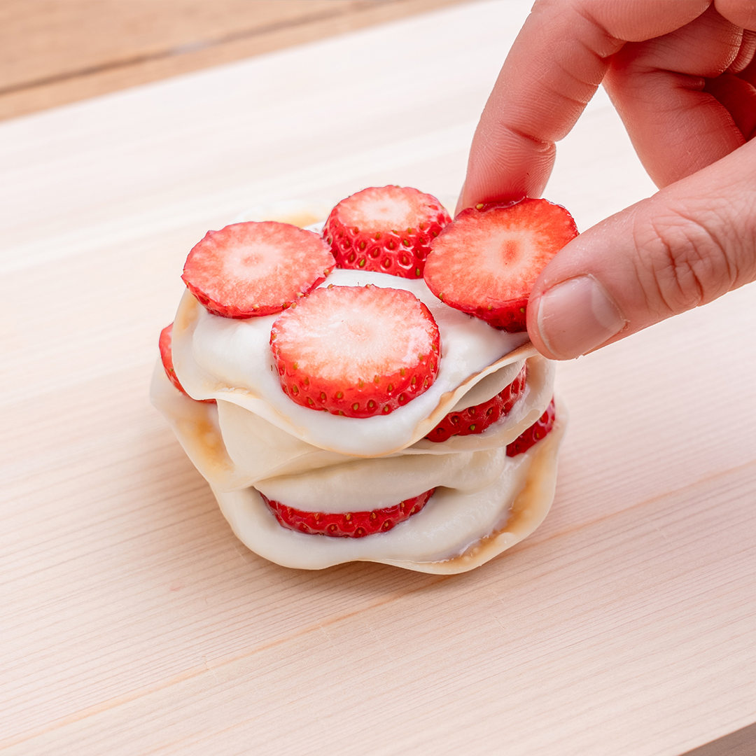 パリパリ✨苺のミルフィーユ 作り方5 画像282