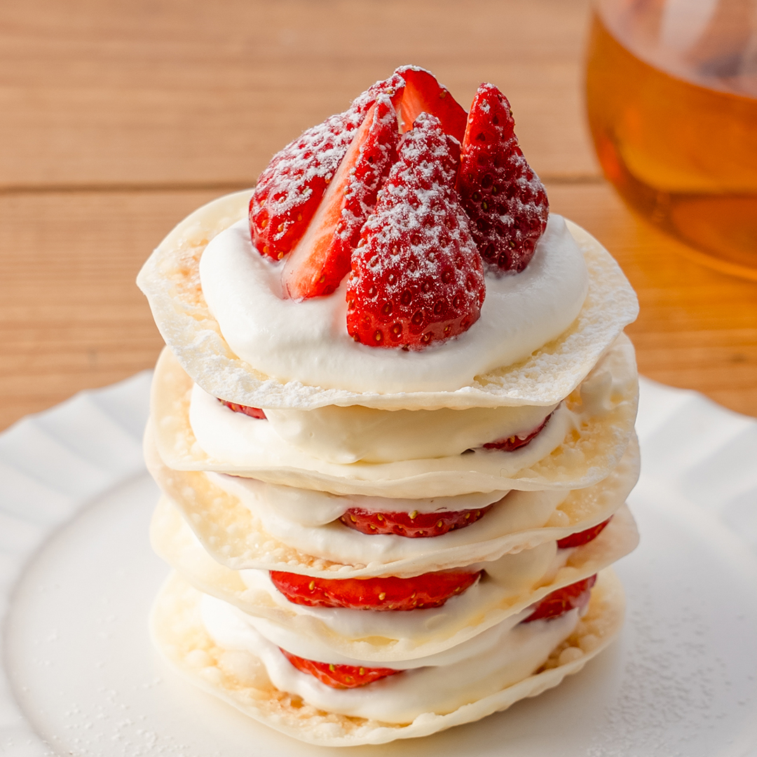 パリパリ✨苺のミルフィーユ 作り方6 画像283