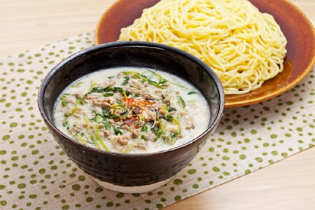 具だくさんミルクつけ麺