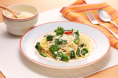 菜の花としらすのパスタ 明治の食育 おすすめレシピ 明治の食育 株式会社 明治 Meiji Co Ltd