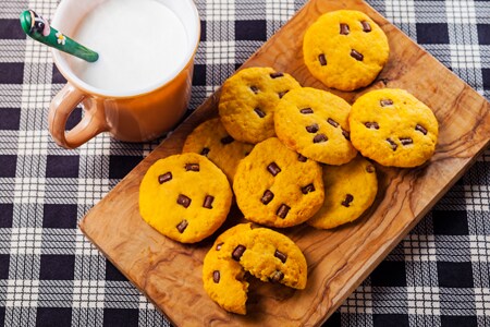 かぼちゃのチョコチップクッキー 明治の食育 おすすめレシピ 明治の食育 株式会社 明治 Meiji Co Ltd