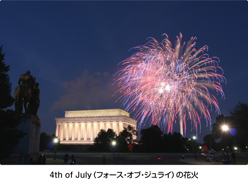 4th of July（フォース・オブ・ジュライ）の花火