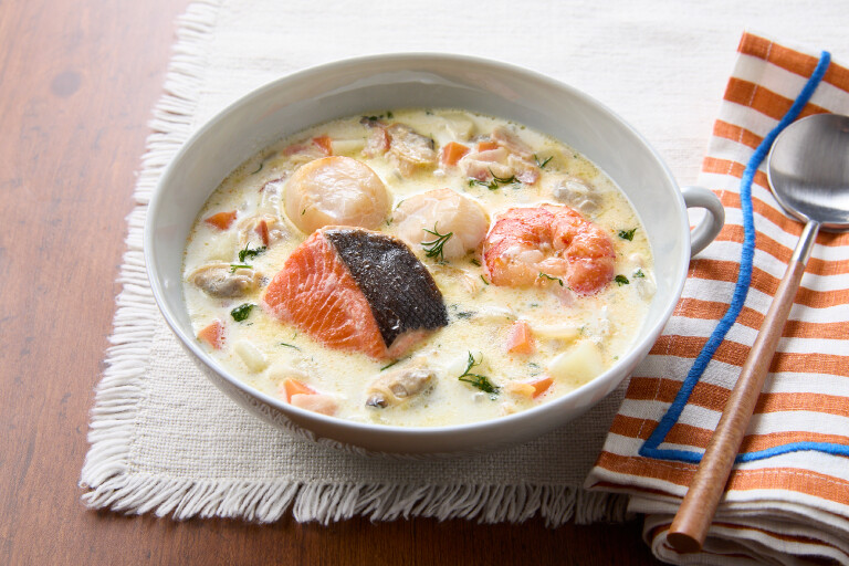 シーフードチャウダー