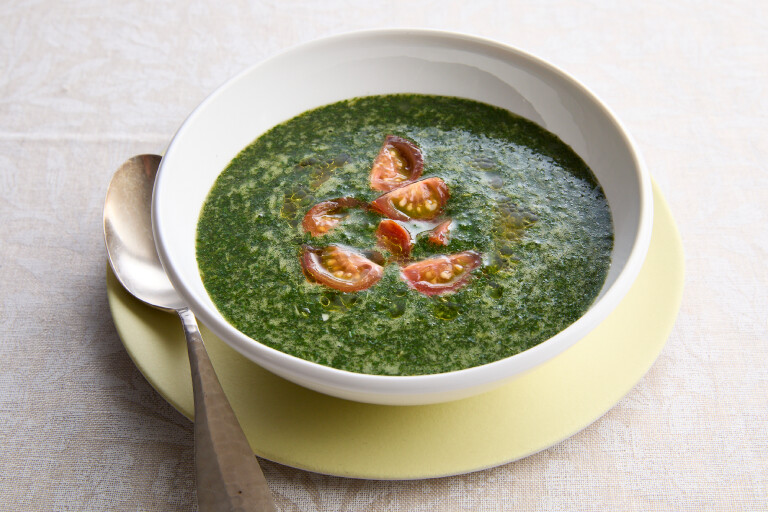 モロヘイヤのスープ（モロキヤ）