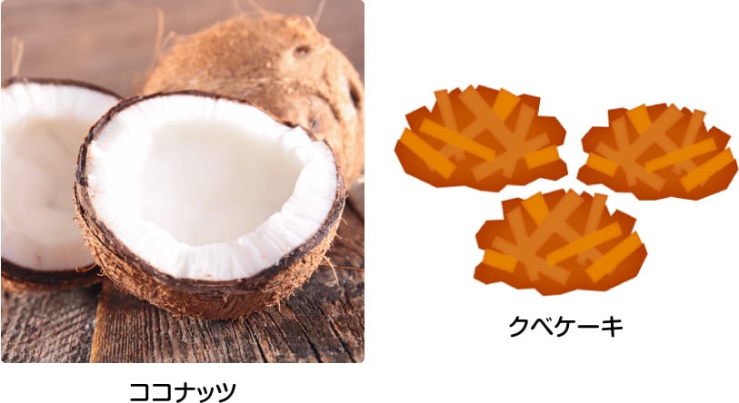 ココナッツ／クベケーキ