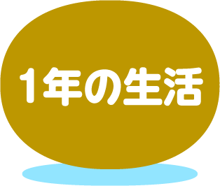 1年の生活