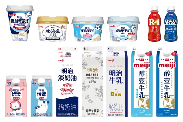 明治乳業（蘇州）有限公司 製品写真