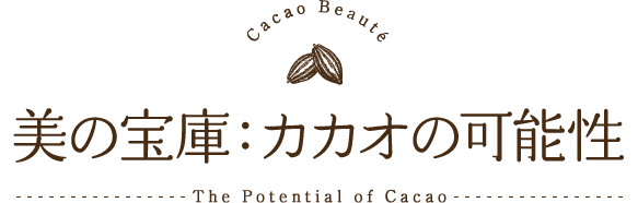 美の宝庫：カカオの可能性