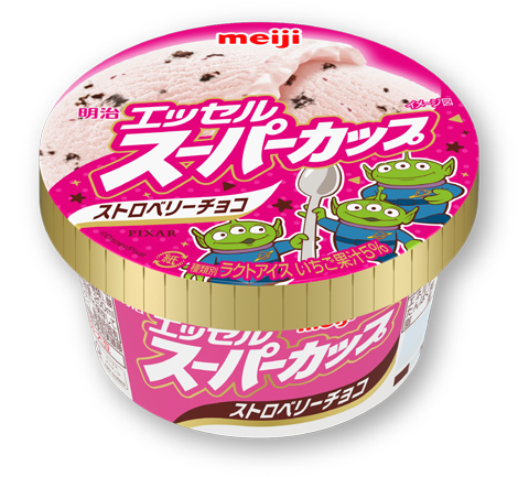 明治 エッセル スーパーカップ ストロベリーチョコ